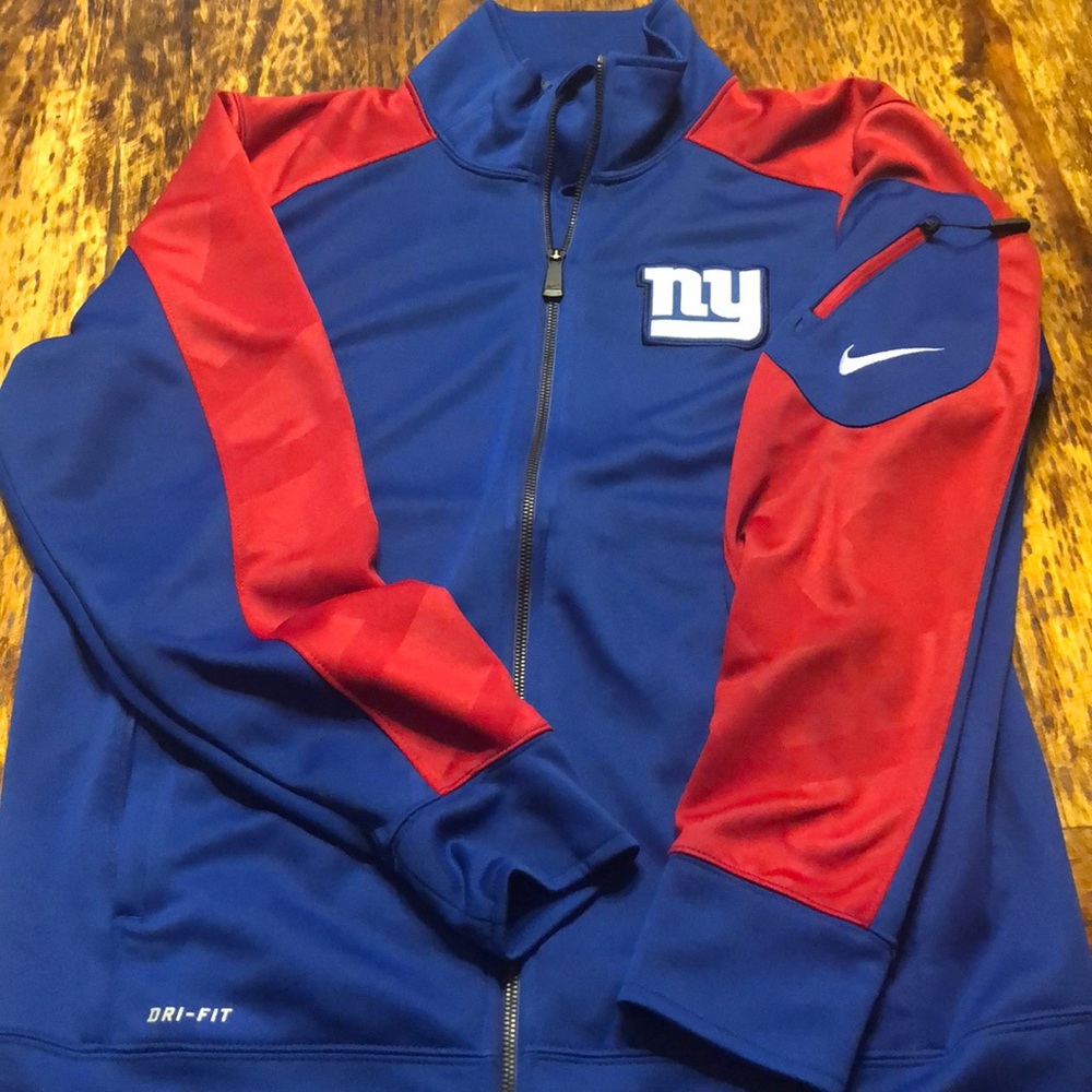 Authentic Nike NFL NY Giants Nike Warm up Jacket